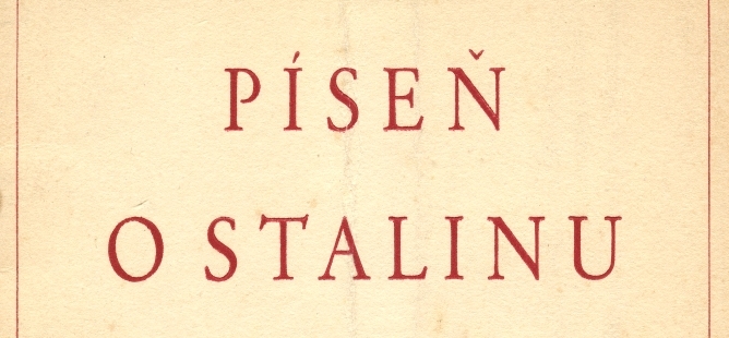 Stanislav Neumann - Píseň o Stalinu